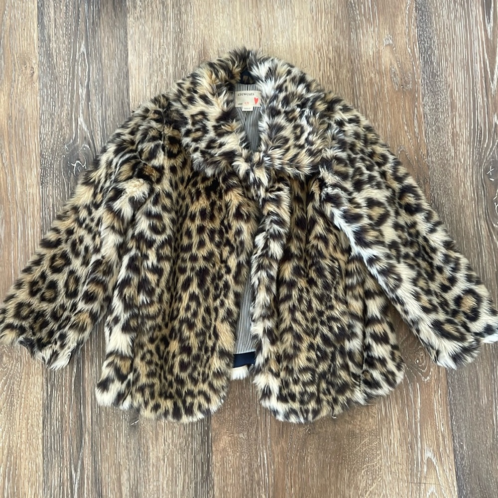 J. Crew Faux Fur Jacket